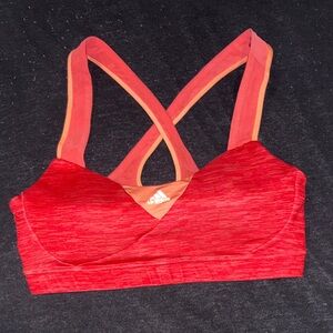 Adidas Women's Vibrant  Pink Sports Bra